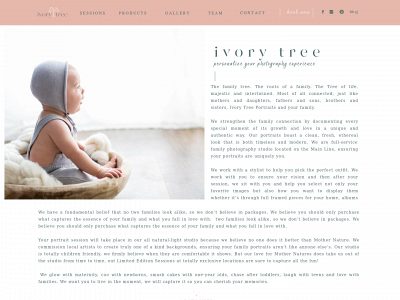 ivorytreeportraits.com snapshot