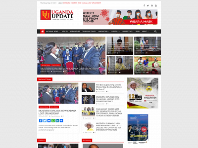 ugandaupdatenews.com snapshot