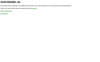 nuevenwel.nl snapshot