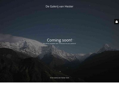 degalerijvanhester.nl snapshot