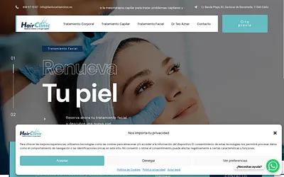 sanlucarhairclinic.es snapshot