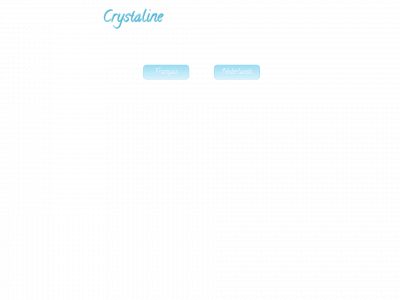 crystaline.be snapshot