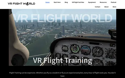 vrflightworld.com snapshot