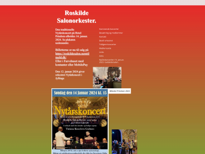 roskildesalonorkester.dk snapshot