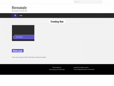 reresonate.com snapshot