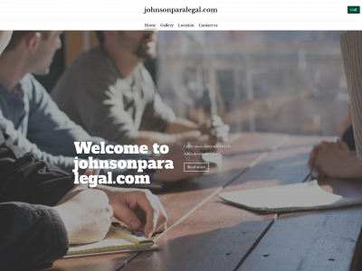 johnsonparalegal.com snapshot