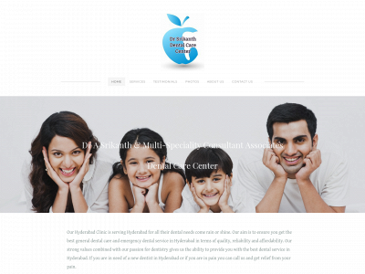 www.srikanthdentalclinic.in snapshot