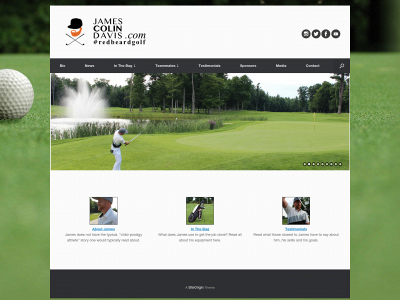 jamescolindavis.com snapshot