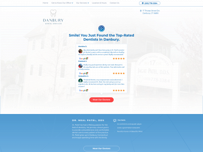 danburydentalservices.com snapshot