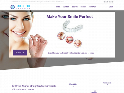 3dorthoaligner.com snapshot