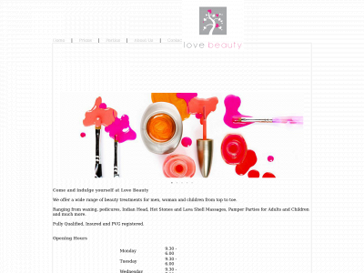 lovebeautytreatments.co.uk snapshot