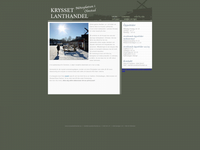 kryssetlanthandel.se snapshot