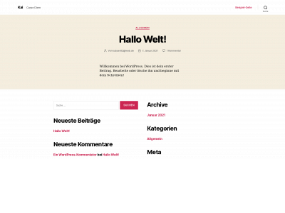 kubaer.de snapshot