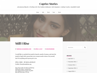 capricestories.com snapshot
