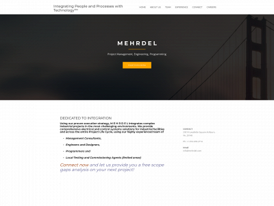 mehrdel.com snapshot