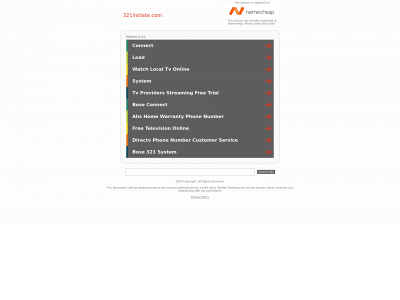 321initiate.com snapshot