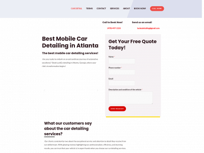 luckezdetailing.com snapshot
