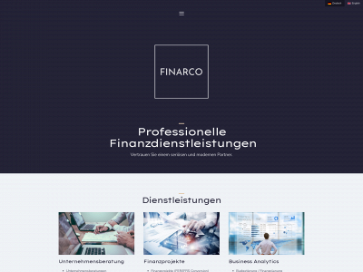finarco.ch snapshot