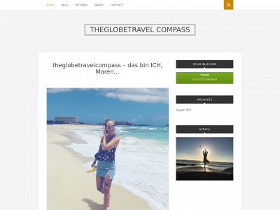 theglobetravelcompass.com snapshot