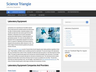 scienceinthetriangle.org snapshot