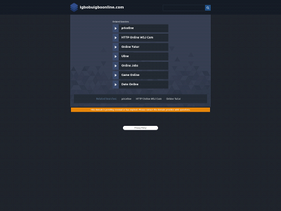 igbobuigboonline.com snapshot