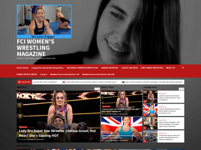 fciwomenswrestling.com snapshot
