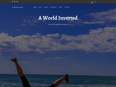 aworldinverted.com snapshot