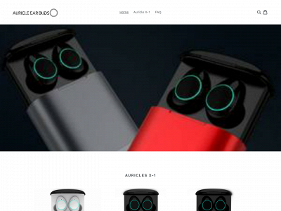 auricleearbuds.com snapshot