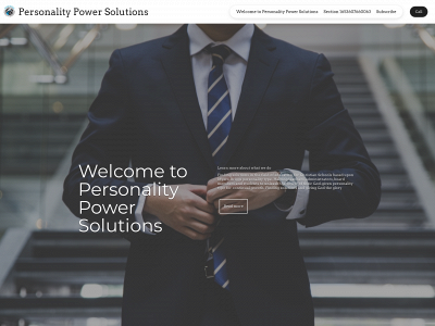 personalitypowersolutions.com snapshot