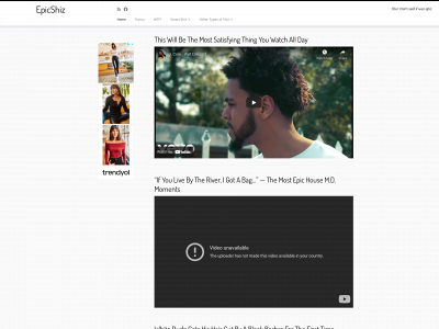 epicshiz.com snapshot