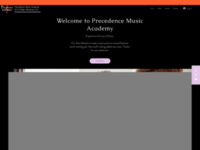 precedencemusicacademy.com snapshot