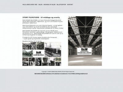 www.bwgrandballroom.dk snapshot
