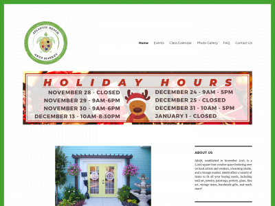 atlanticbeachartsmarket.com snapshot