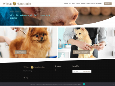 wilmashundstudio.se snapshot
