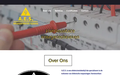 aes-elektriciteit.be snapshot