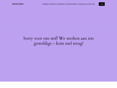 meesterbjorn.nl snapshot