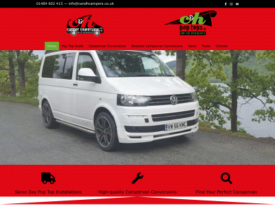 candhcampers.co.uk snapshot