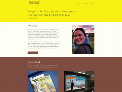 leiksettgraphics.no snapshot