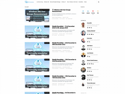 w365community.com snapshot