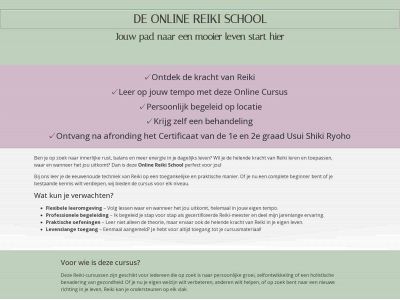 onlinereikischool.nl snapshot