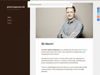 petermogensen.dk snapshot