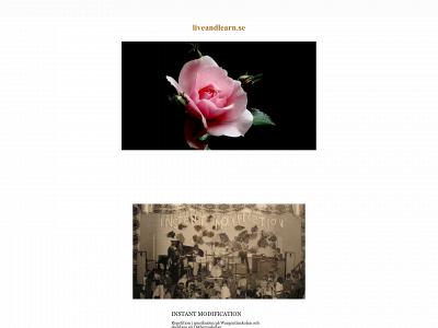 liveandlearn.se snapshot