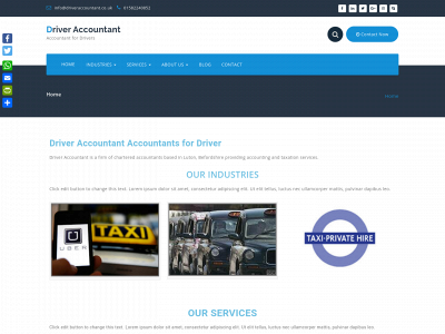 driveraccountant.co.uk snapshot