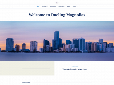 duelingmagnolias.com snapshot