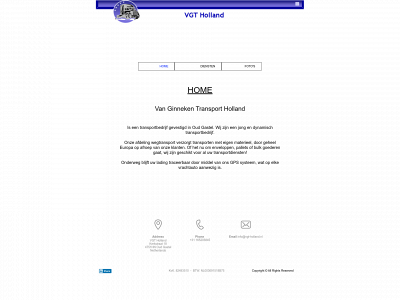 vgt-holland.nl snapshot