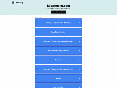 kaizenqatar.com snapshot