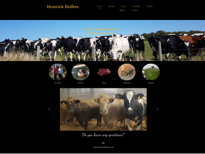 henwickheifers.co.uk snapshot