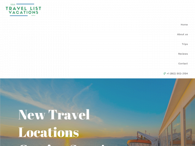 travelistvacations.com snapshot