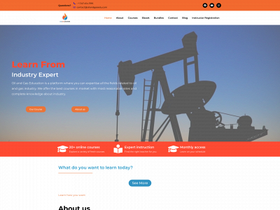 oilandgasedu.com snapshot
