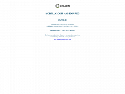 mcbtllc.com snapshot
